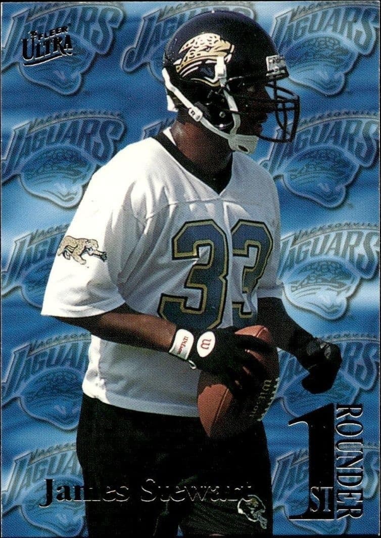 1995 Fleer Ultra James Stewart #17 trading card