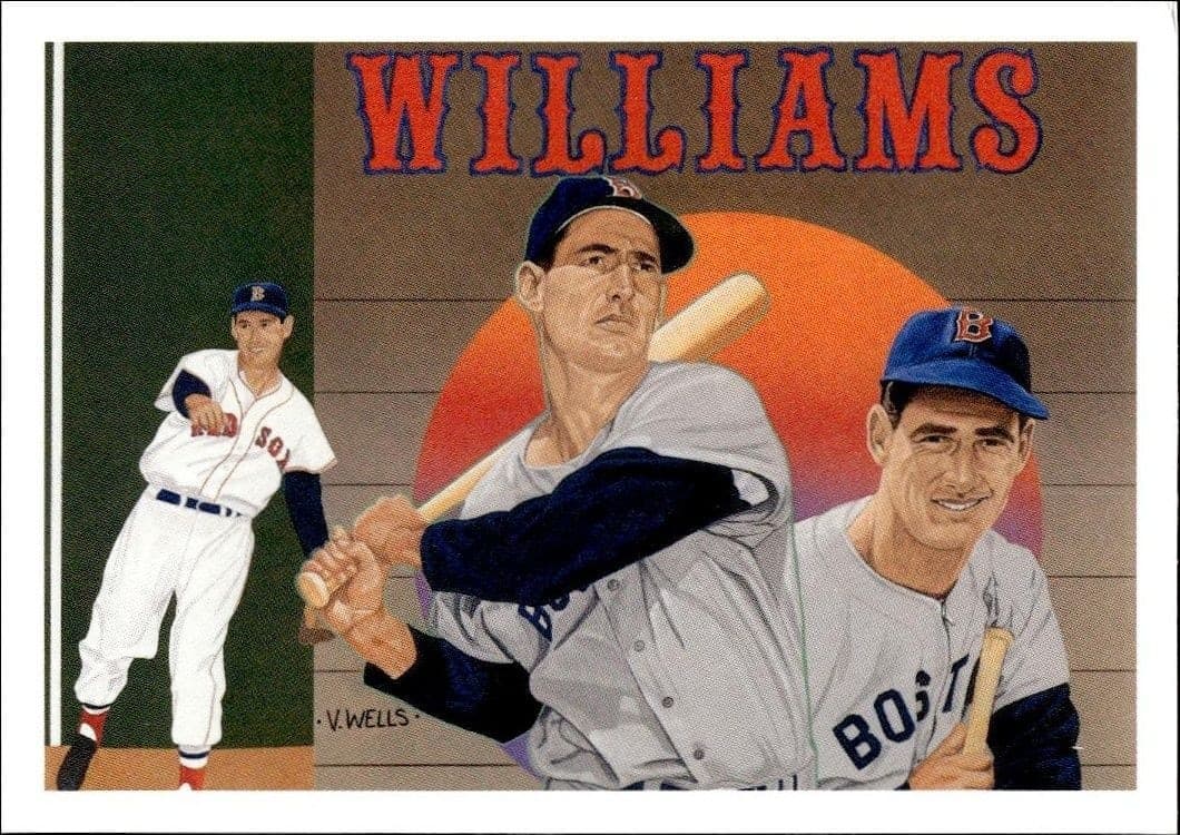 1992 Upper-Deck Ted Williams #36 trading card