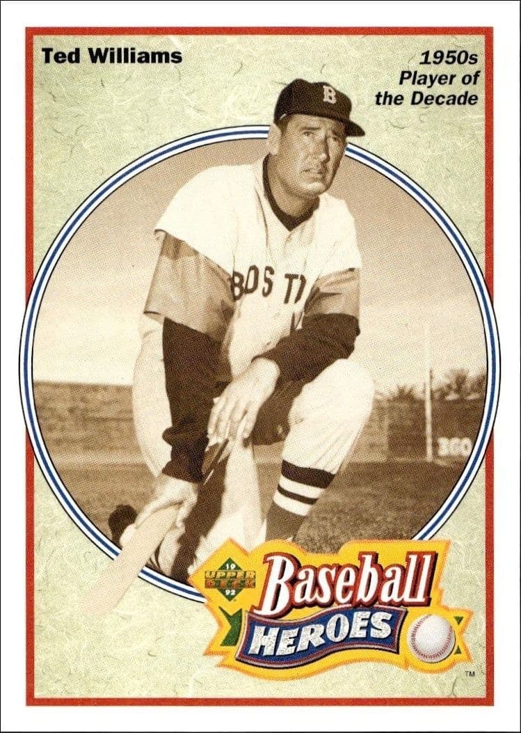 1991 Upper-Deck Ted Williams #33 trading card