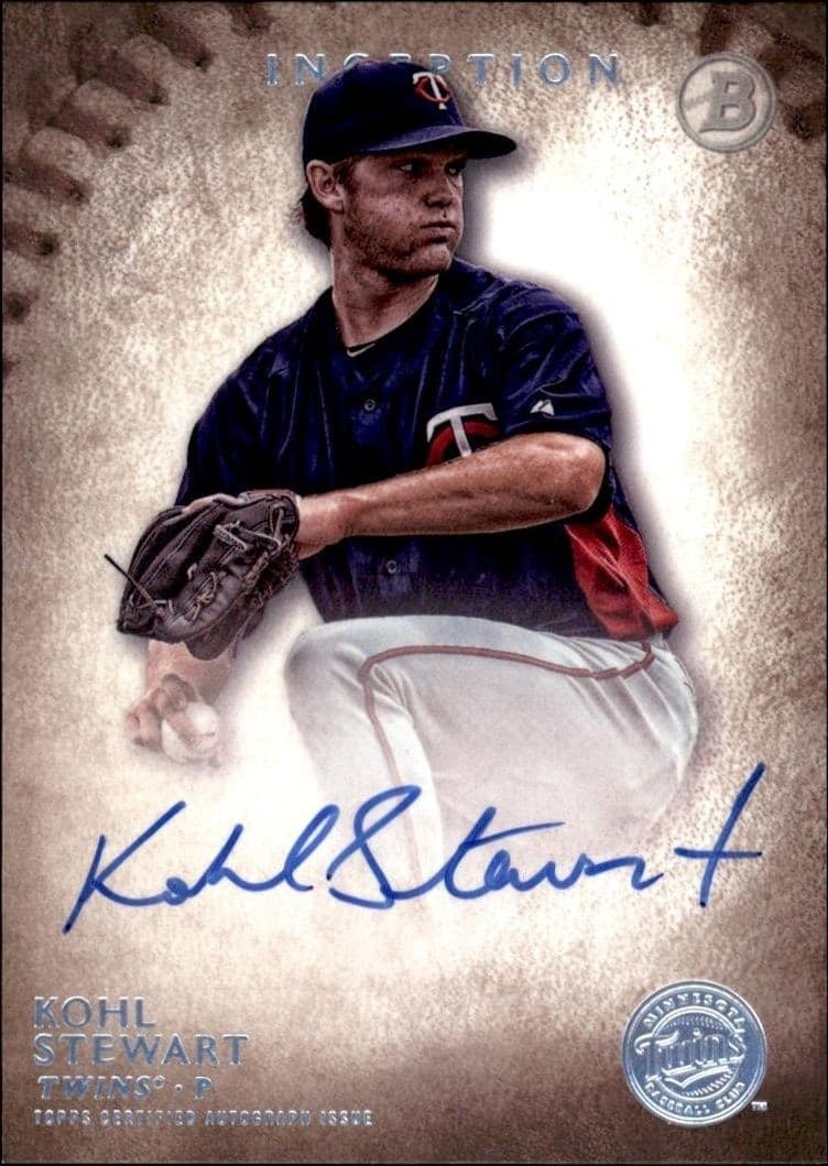 2015 Bowman Inception Kohl Stewart #PA-KST trading card