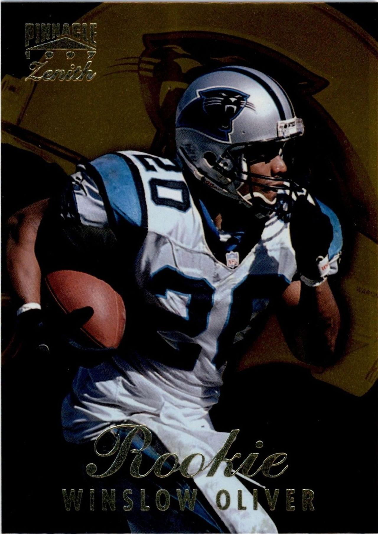 1997 Pinnacle Zenith Winslow Oliver #108 trading card