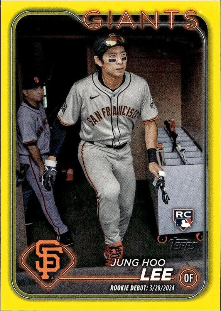 2024 Topps Update Series Jung Hoo Lee #US343 trading card