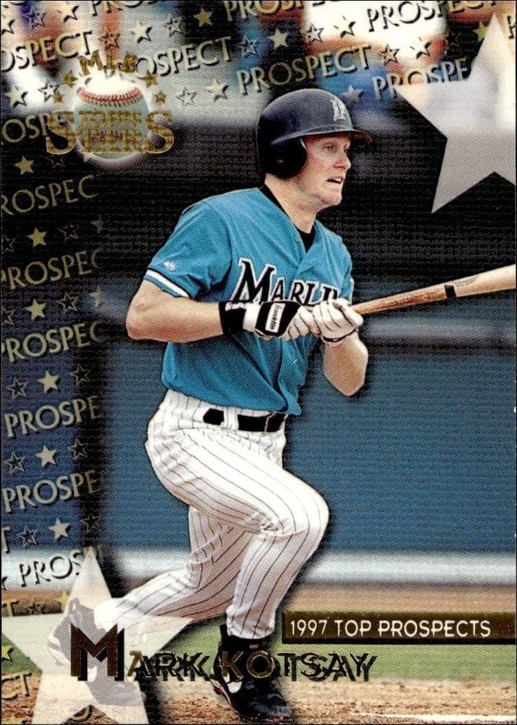 1997 Topps Stars Mark Kotsay #108 trading card