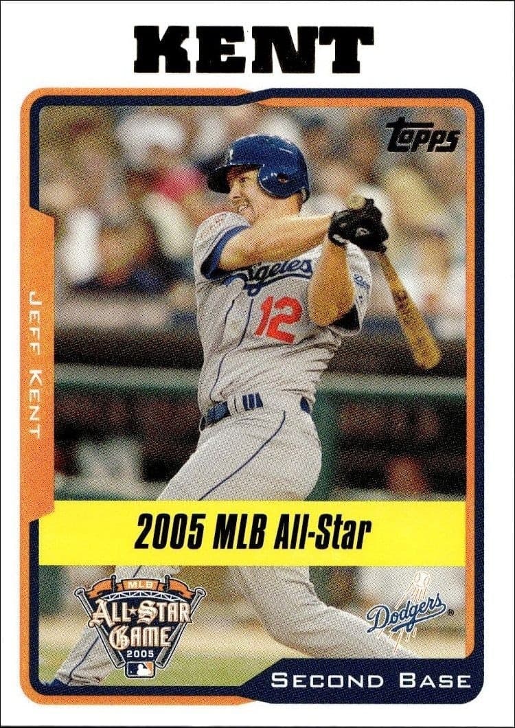 2005 Topps Traded Jeff Kent #UH192 trading card