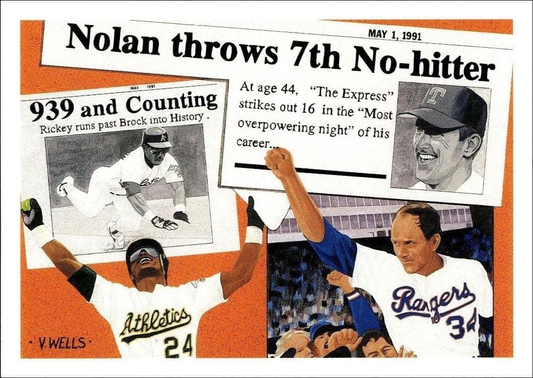 1991 Upper-Deck Nolan Ryan #SP2 trading card