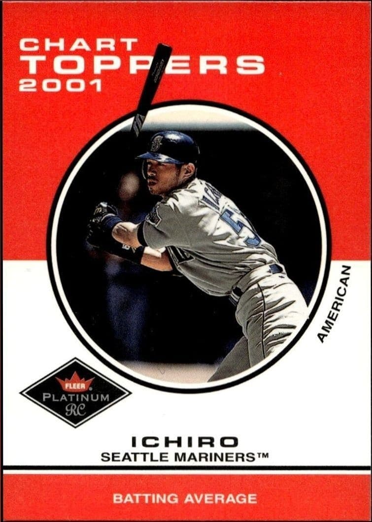 2001 Fleer Platinum Ichiro Suzuki #416 trading card