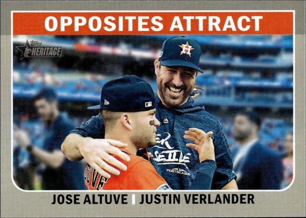 2019 Topps Heritage Jose Altuve #CC-6 trading card