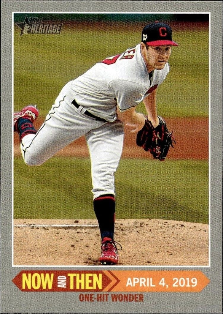 2019 Topps Heritage Trevor Bauer #NT-6 trading card