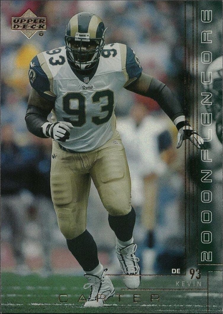 2000 Upper-Deck Encore Kevin Carter #173 trading card
