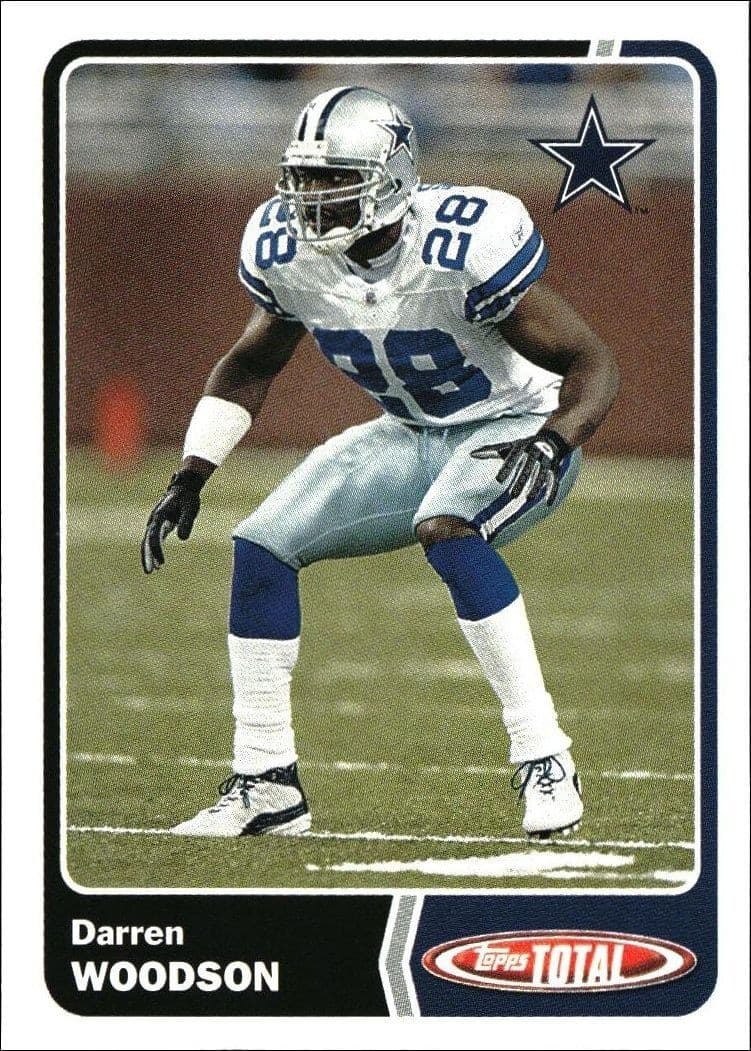 2003 Topps Total Darren Woodson #137 trading card