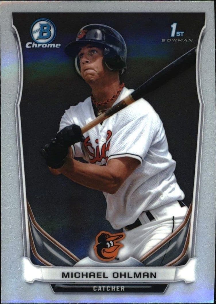 2014 Bowman Michael Ohlman #BCP71 trading card
