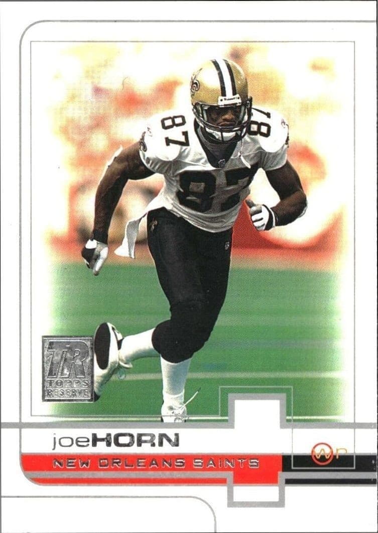 2002 Topps Reserve Joe Horn #16 trading card