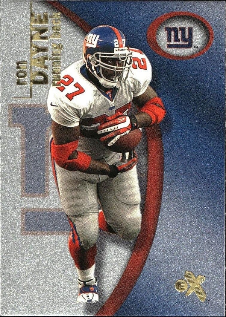 2001 Fleer E-X Ron Dayne #35 trading card