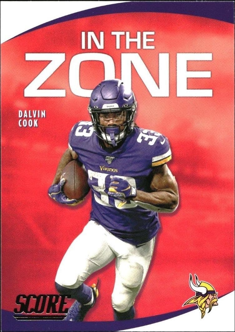 2020 Panini Score Dalvin Cook #IZ-DC trading card