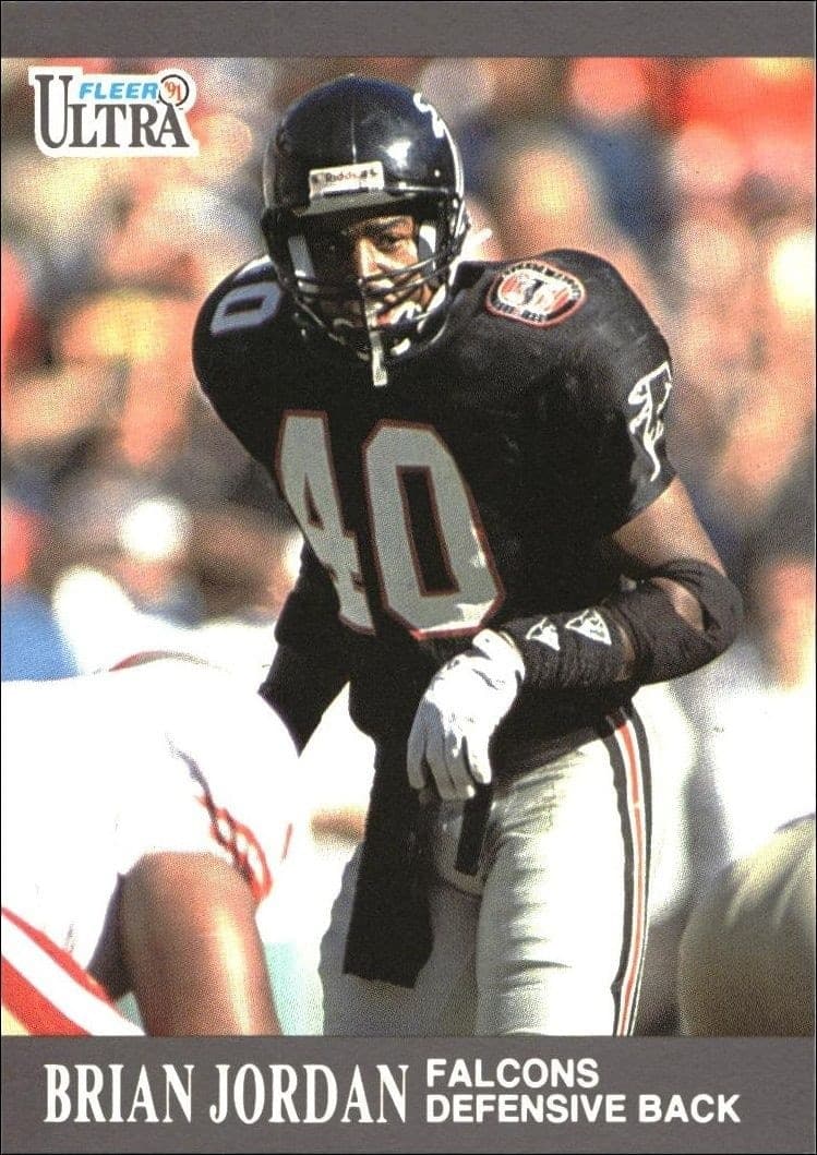 1991 Fleer Ultra Brian Jordan #145 trading card
