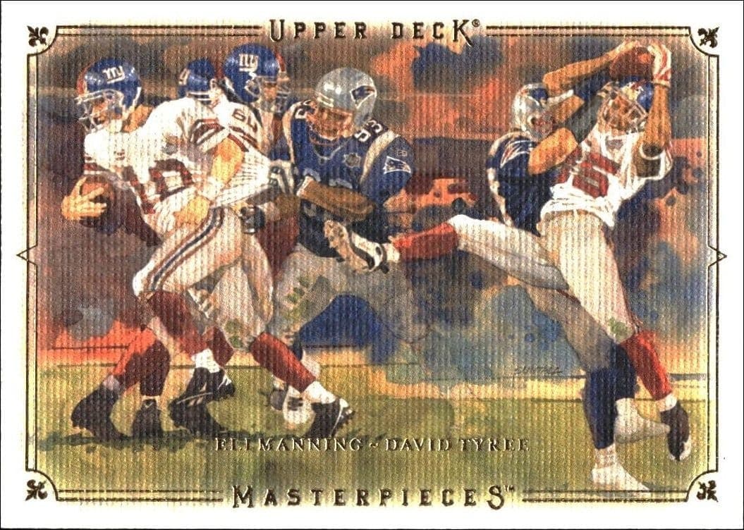 2008 Upper-Deck Masterpieces David Tyree #3 trading card