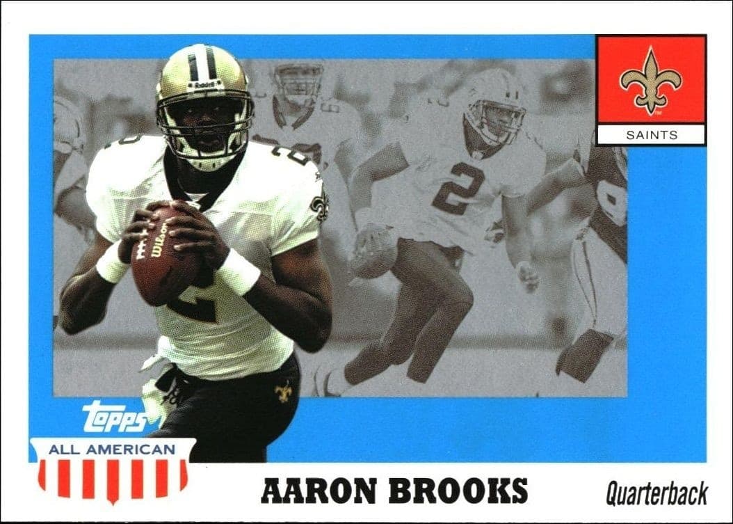 2003 Topps All American Aaron Brooks #72 trading card