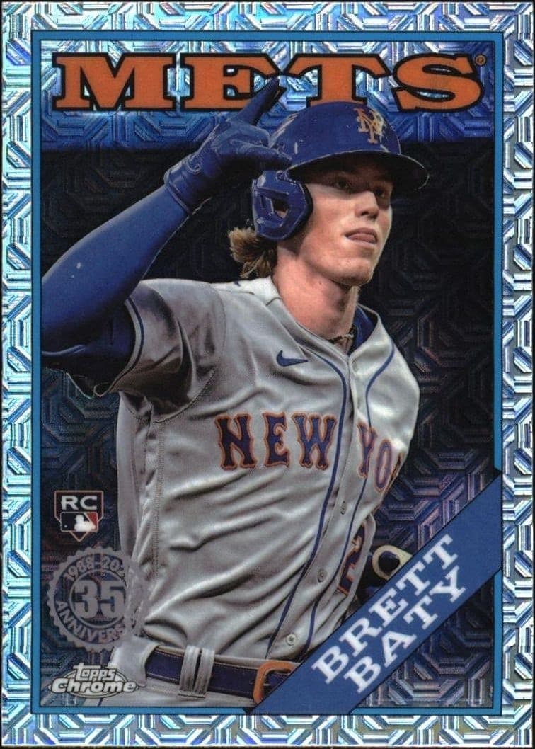 2023 Topps Chrome Update Brett Baty #T88CU-45 trading card