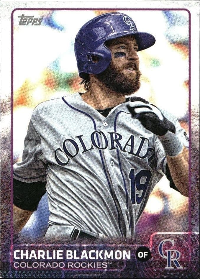 2015 Topps Charlie Blackmon #34 trading card