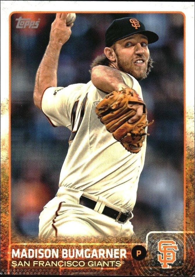 2015 Topps Series 1 Madison Bumgarner #20 trading card