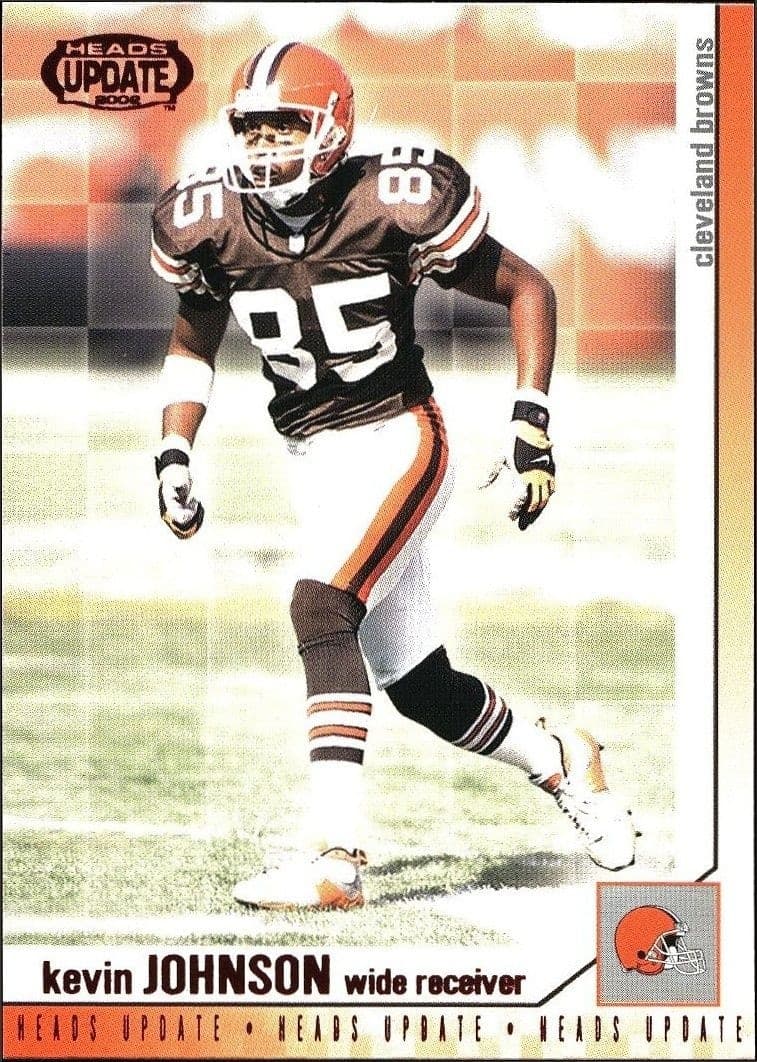 2002 Pacific Heads Update Kevin Johnson #44 trading card