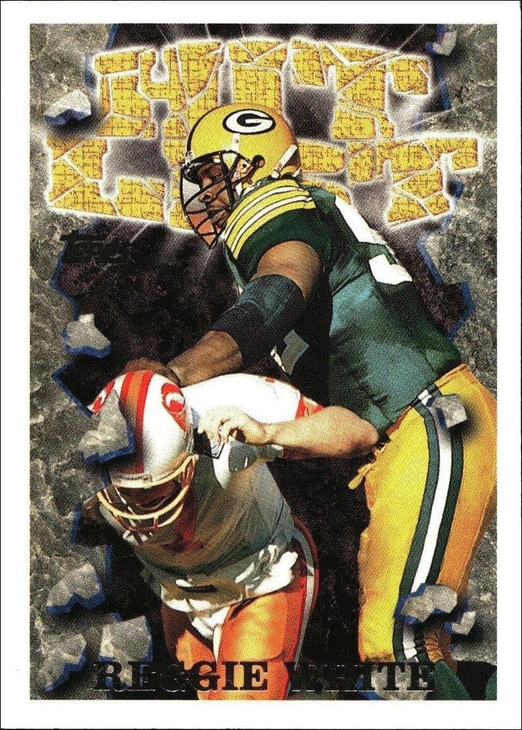1995 Topps Reggie White #11 trading card