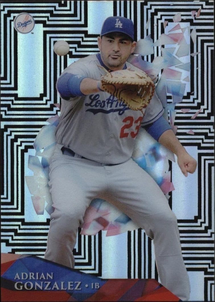 2014 Topps High Tek Adrian Gonzalez #HT-AGO trading card