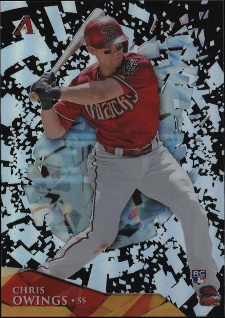 2014 Topps High Tek Chris Owings #HT-CO trading card