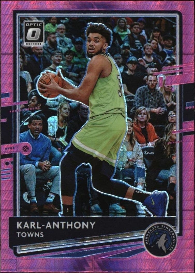 2020-21 Panini Donruss Optic Karl-Anthony Towns #79 trading card
