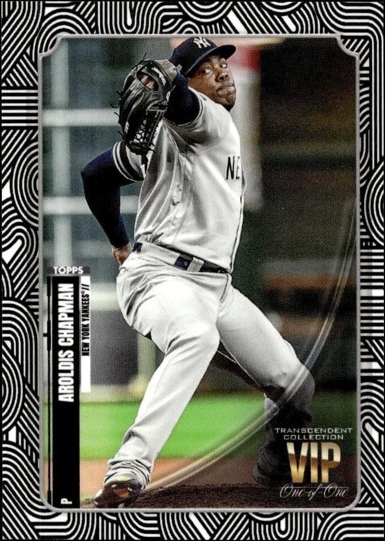 2021 Topps Transcendent Collection Aroldis Chapman #VIP-52 trading card