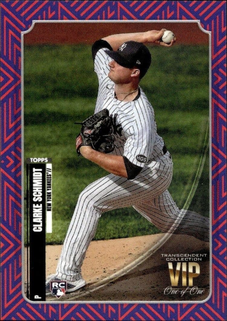 2021 Topps Transcendent Collection Clarke Schmidt #VIP-20 trading card