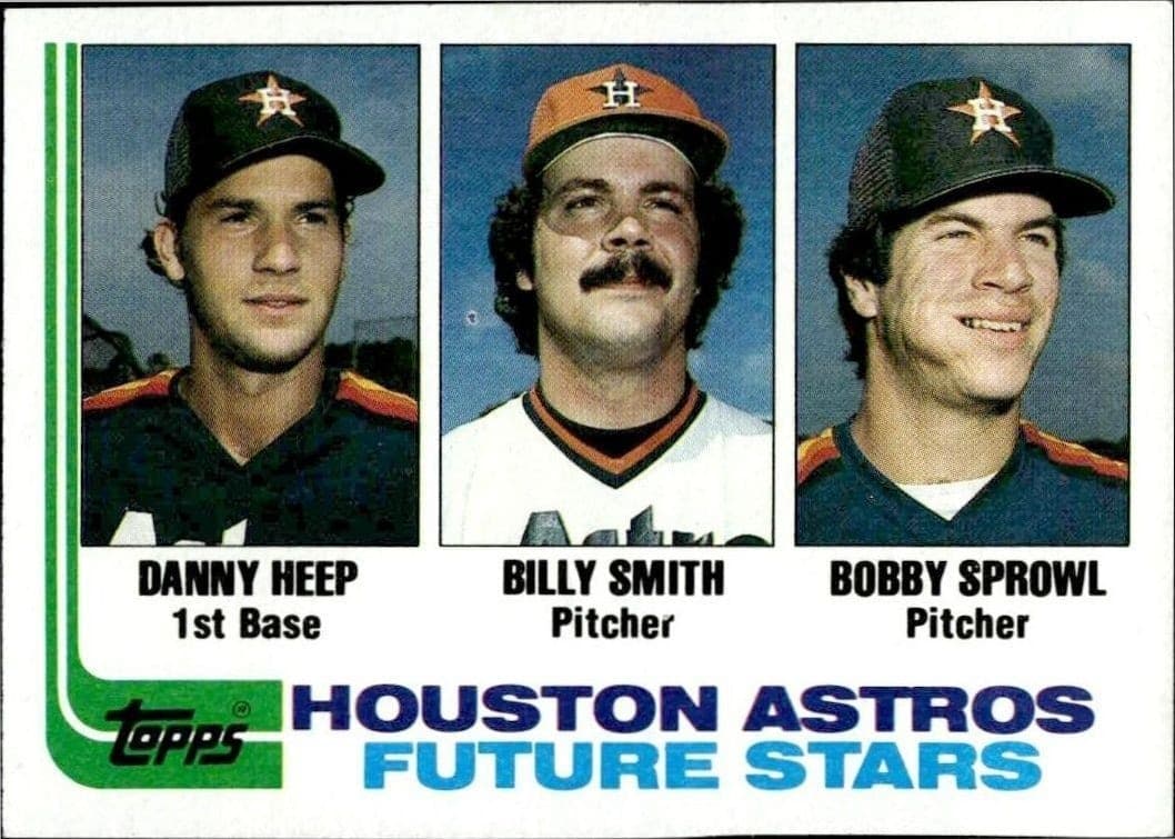 1982 Topps Danny Heep #441 trading card
