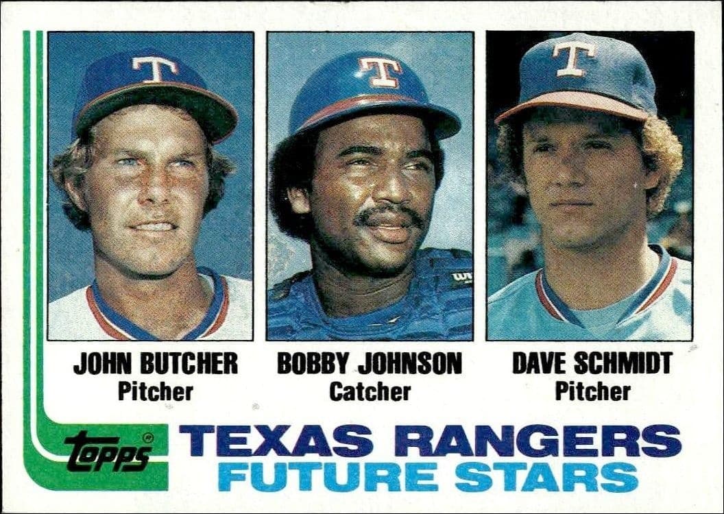 1982 Topps John Butcher #418 trading card