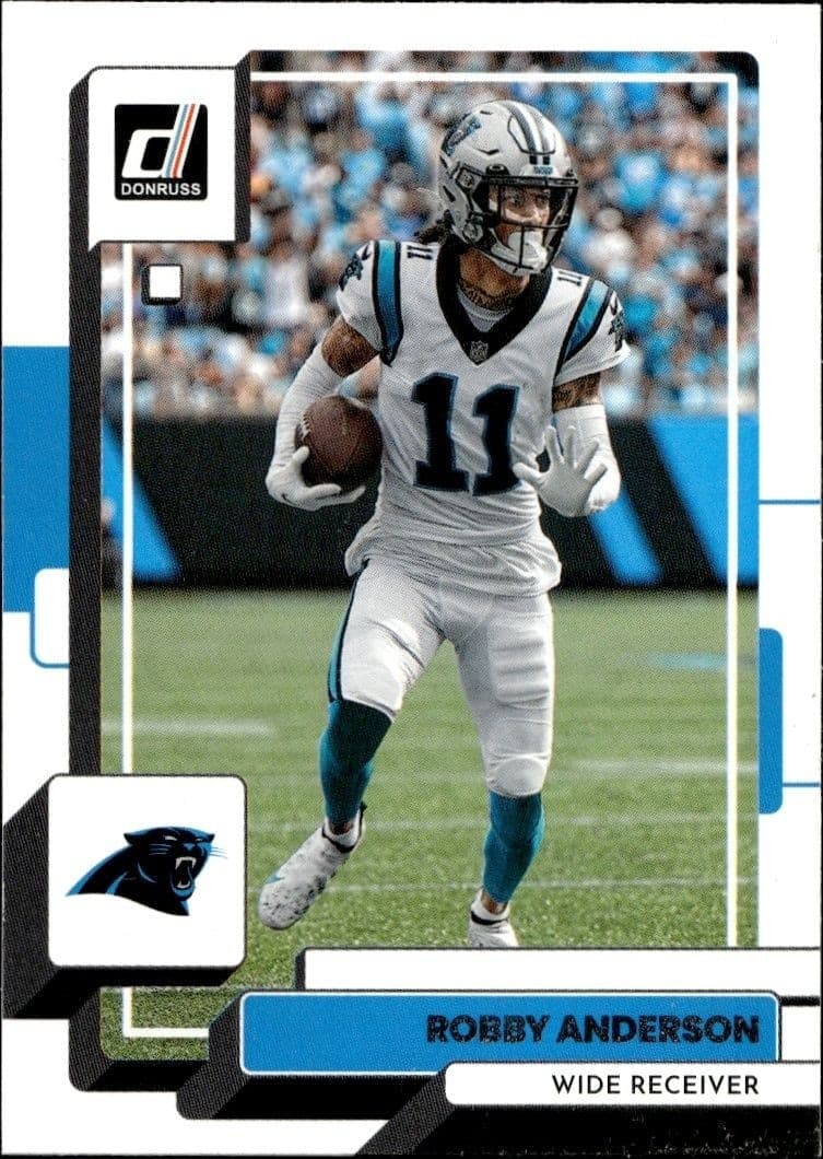2022 Panini Donruss Robby Anderson #235 trading card