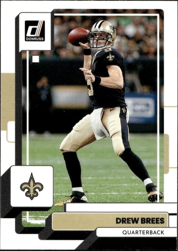 2022 Panini Donruss Drew Brees #251 trading card