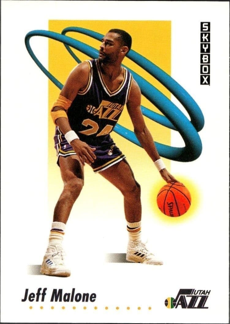 1991-92 Skybox Jeff Malone #282 trading card