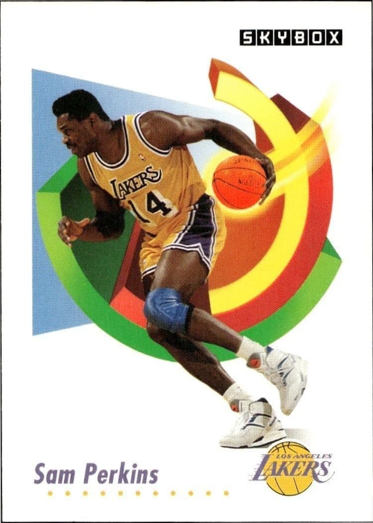 1991-92 Skybox Sam Perkins #138 trading card