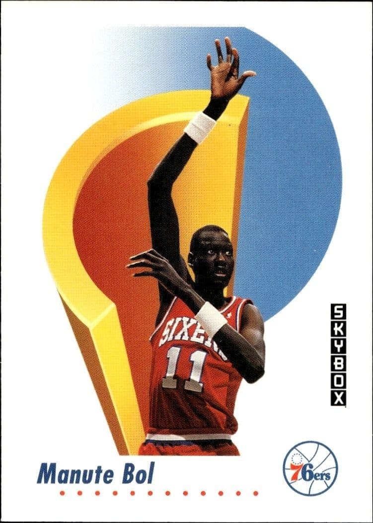 1991-92 Skybox Manute Bol #212 trading card