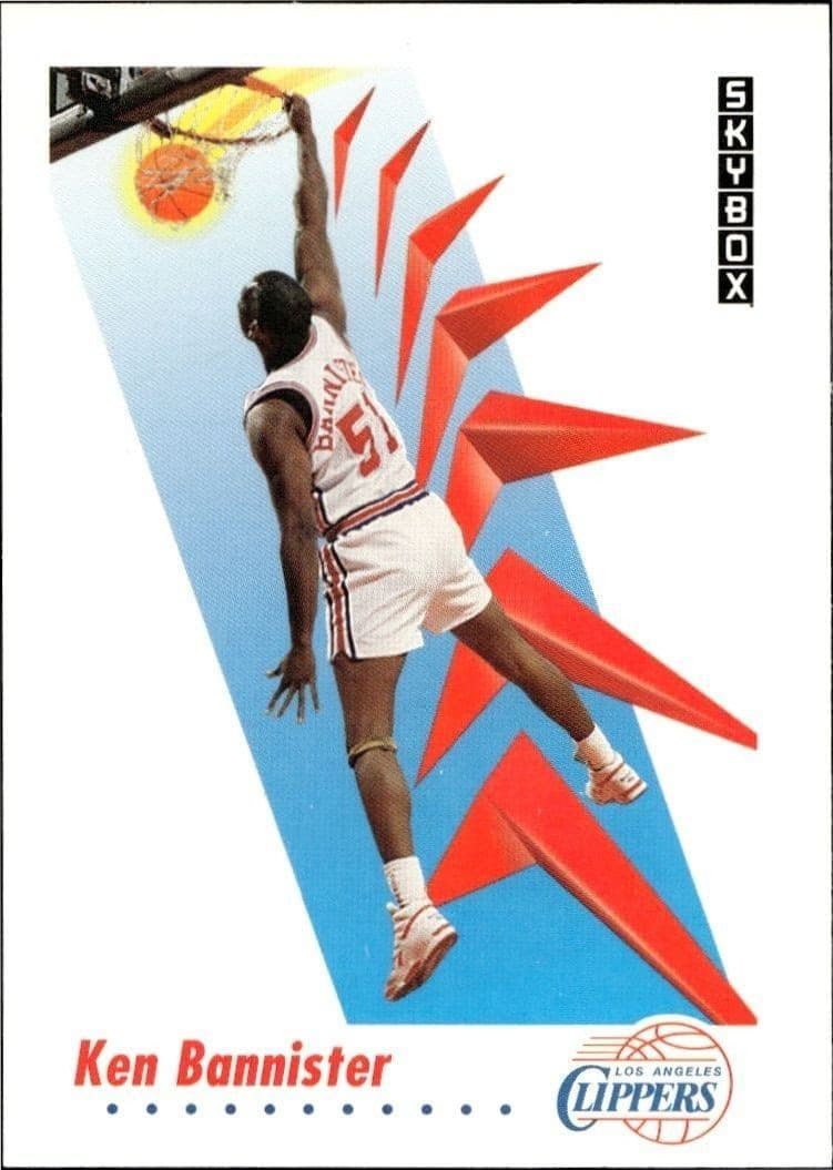 1991-92 Skybox Ken Bannister #122 trading card