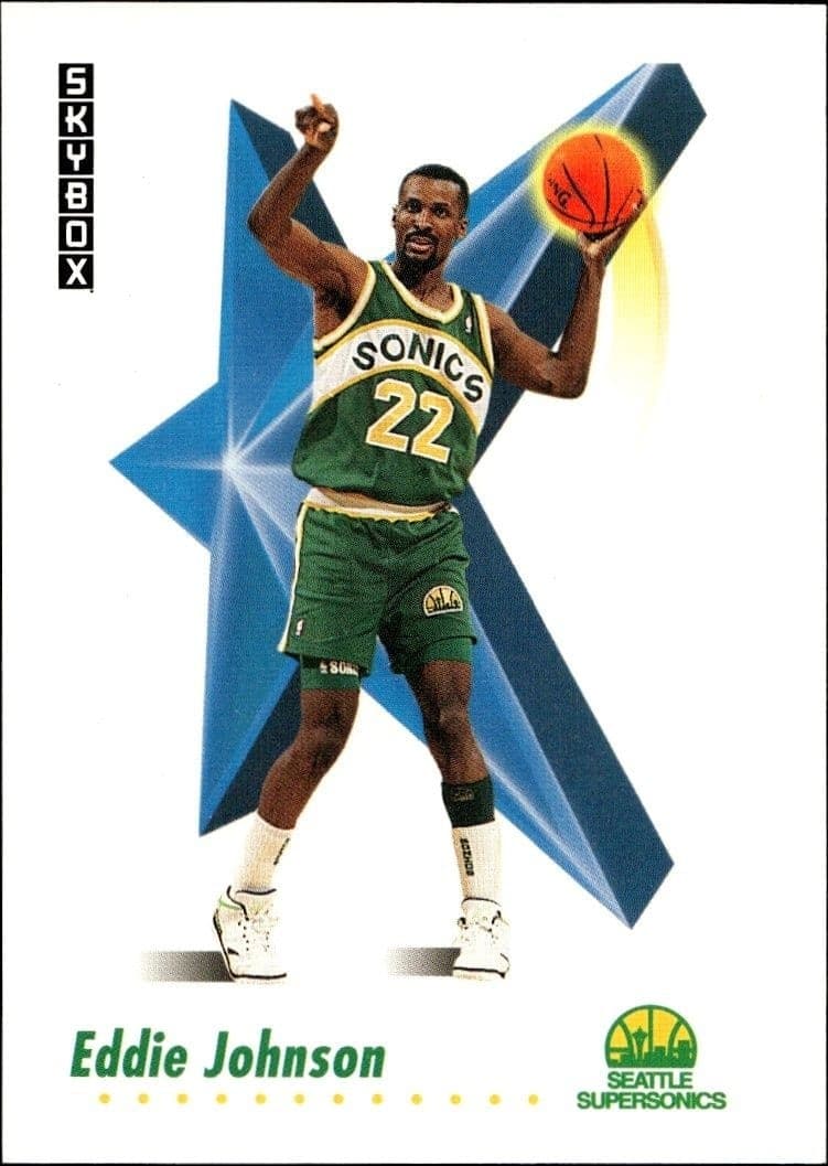 1991-92 Skybox Eddie Johnson #270 trading card