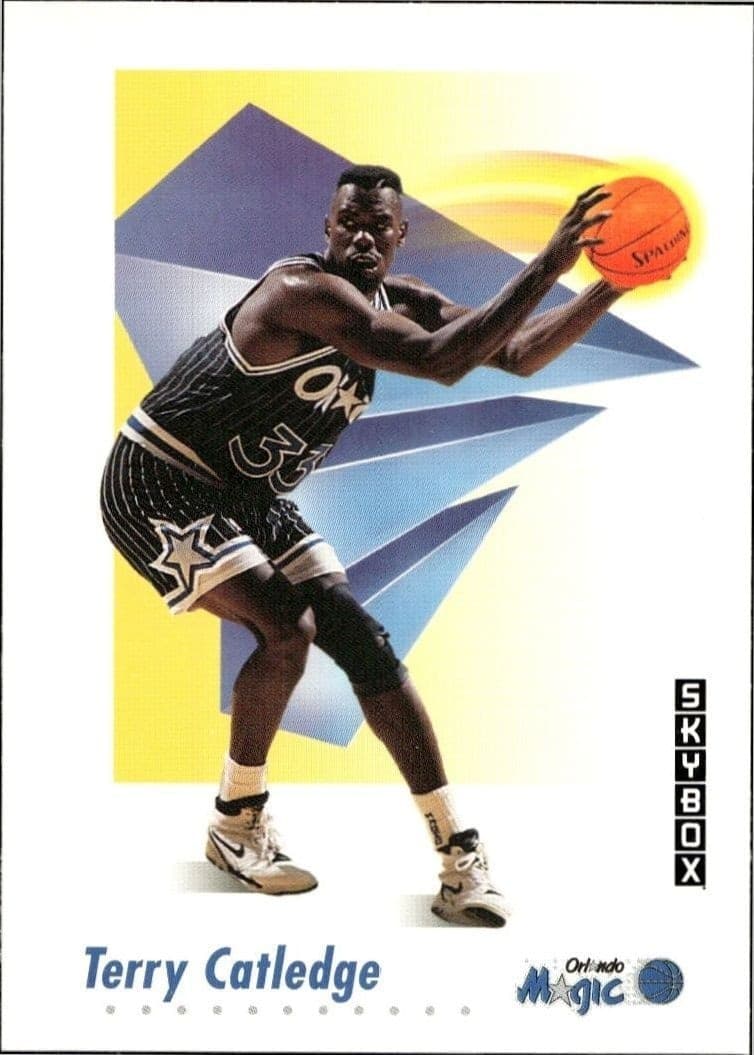 1991-92 Skybox Terry Catledge #202 trading card