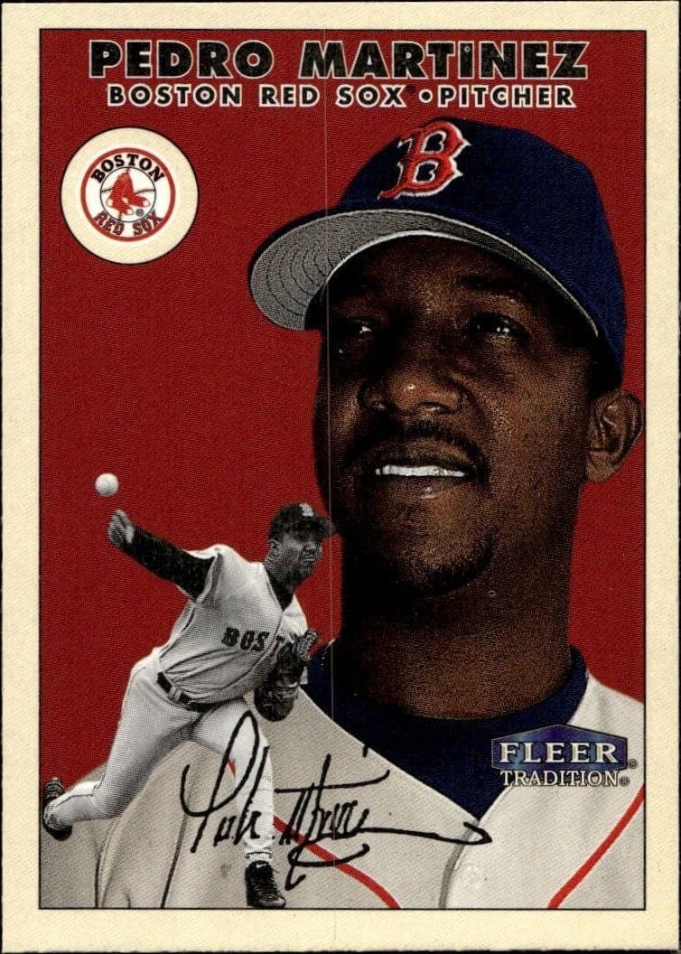 2000 Fleer Tradition Glossy Pedro Martinez #159 trading card