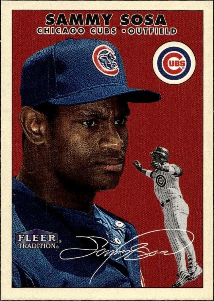 2000 Fleer Tradition Glossy Sammy Sosa #374 trading card