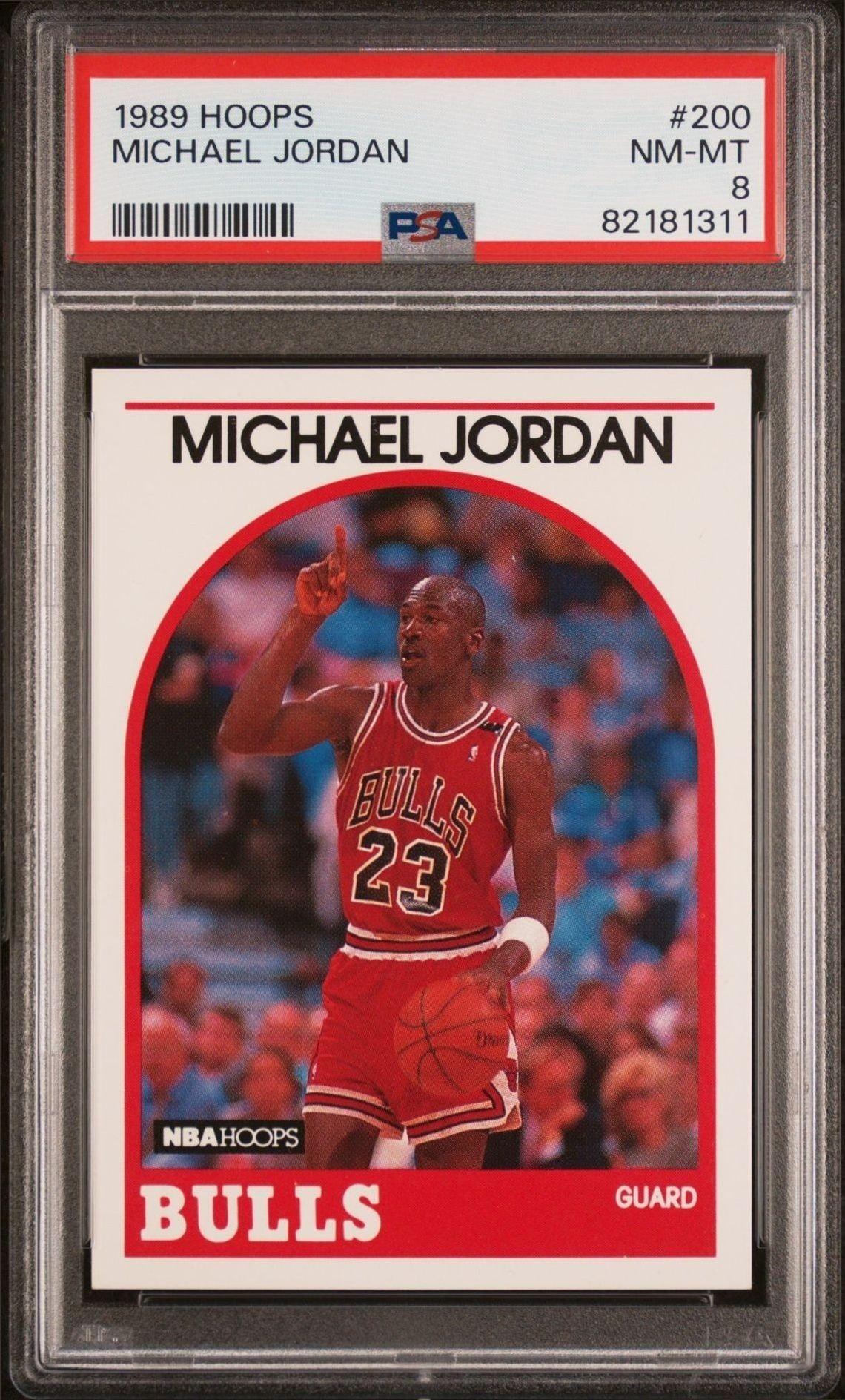 1989-90 Skybox NBA Hoops Michael Jordan #200 trading card