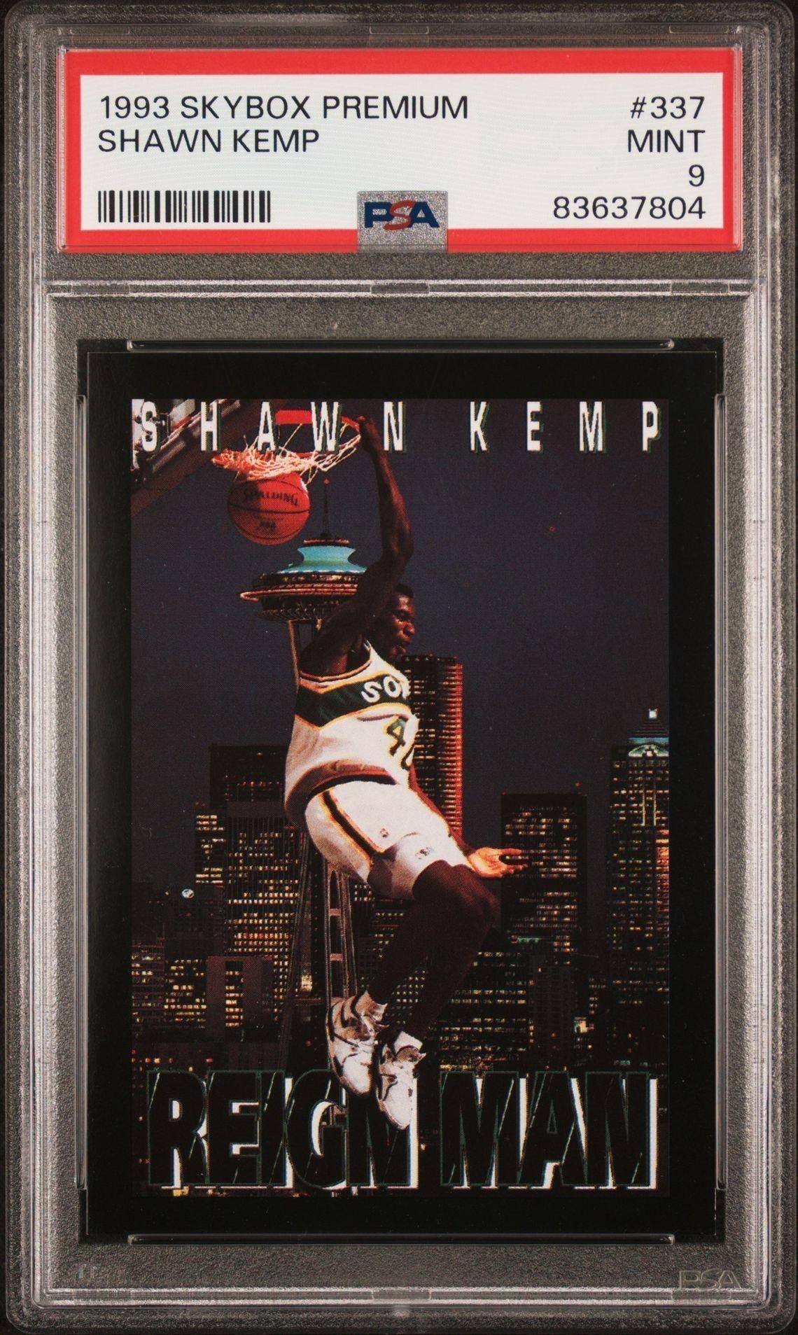 1993-94 Skybox Premium Shawn Kemp #337 trading card