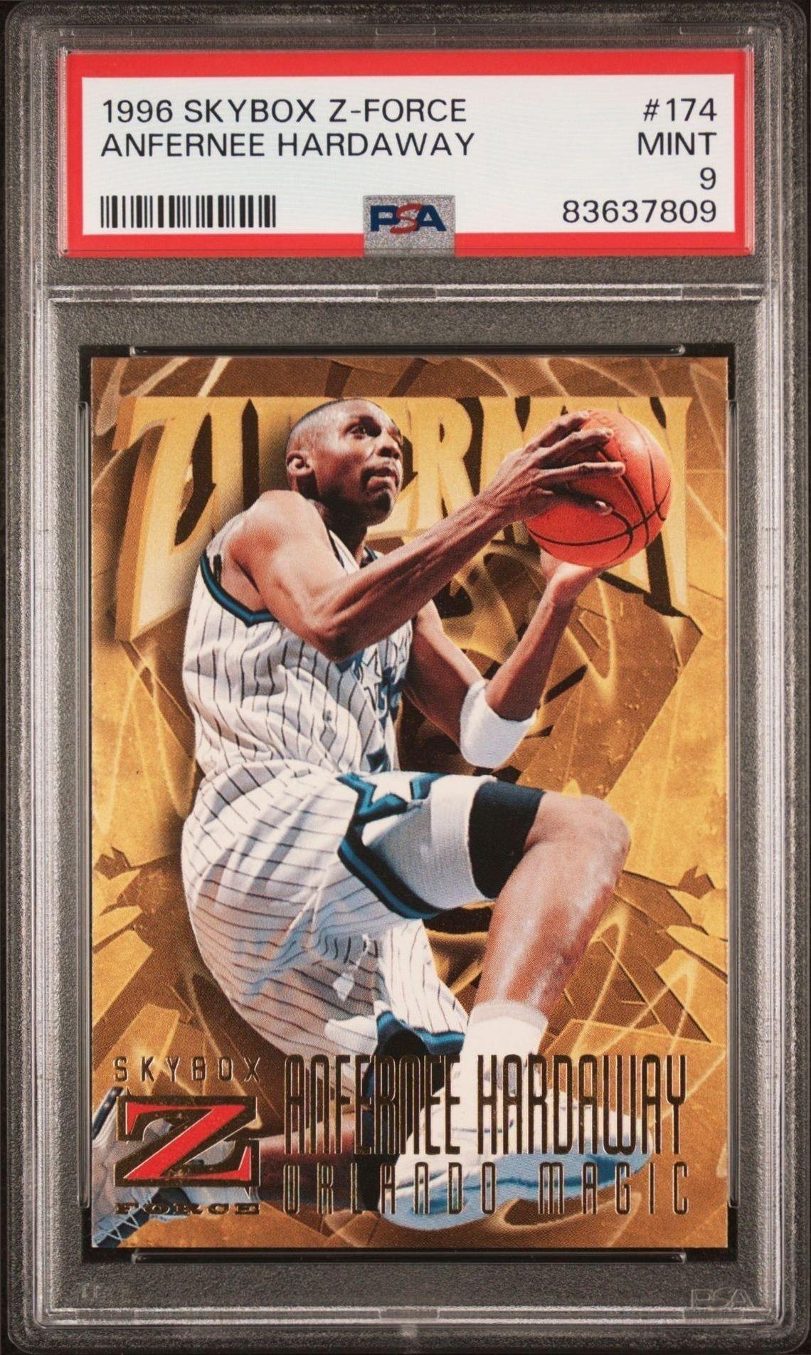 1996-97 Skybox Z-Force Anfernee Hardaway #174 trading card
