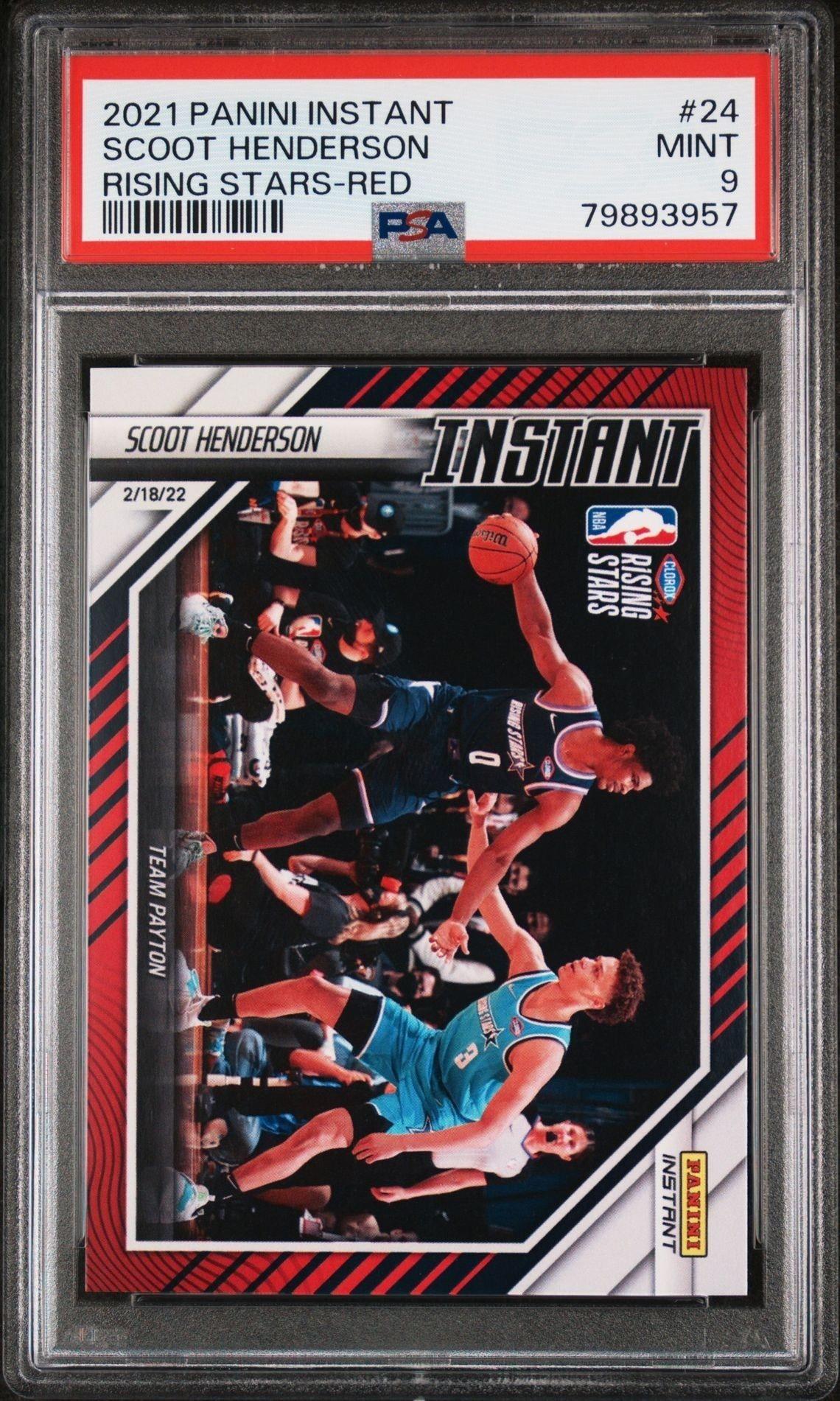 2021-22 Panini Scoot Henderson #24 trading card