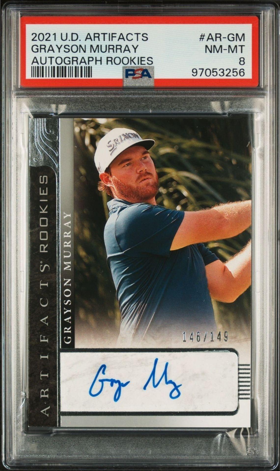 2021 Upper-Deck Artifacts Grayson Murray #AR-GM trading card
