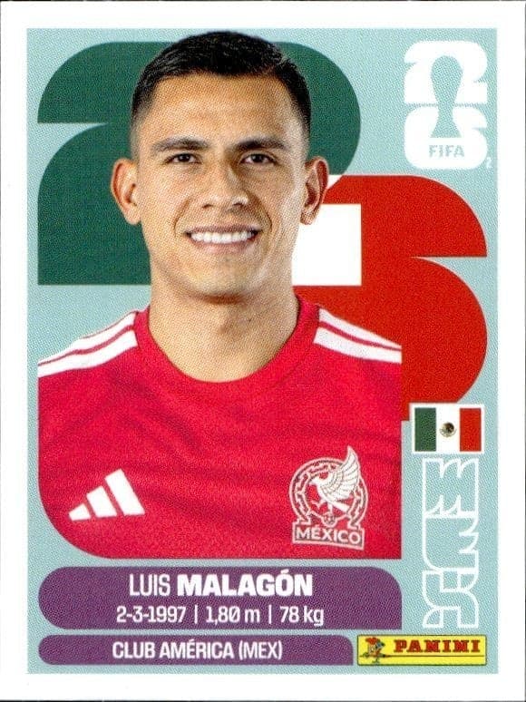 2026 Panini FIFA World Cup Luis Malagón #MEX 2 soccer trading card front