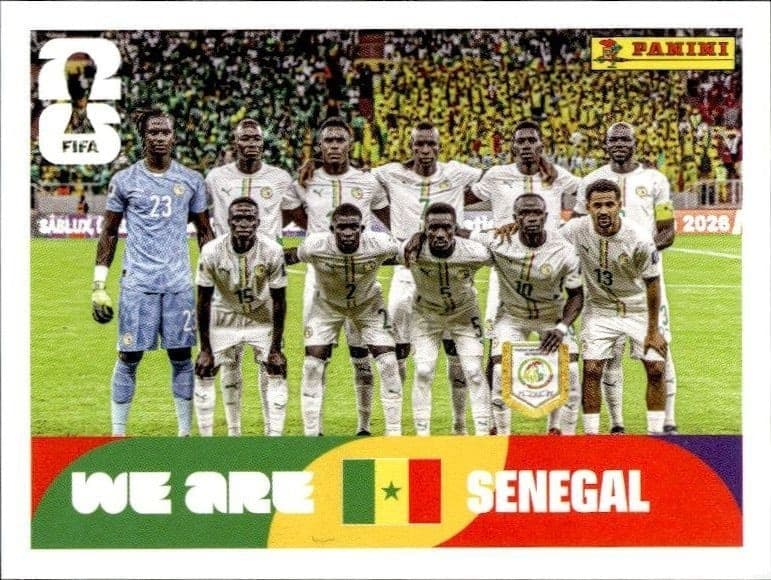 2026 Panini FIFA World Cup Senegal #SEN 13 trading card